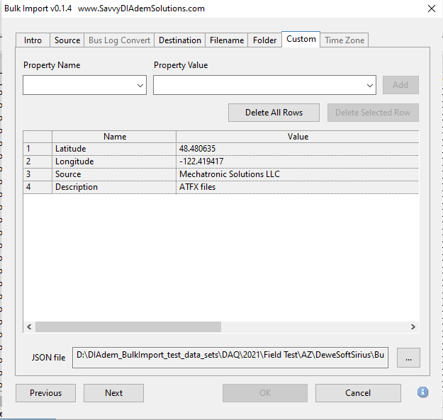 custom metadata attribution